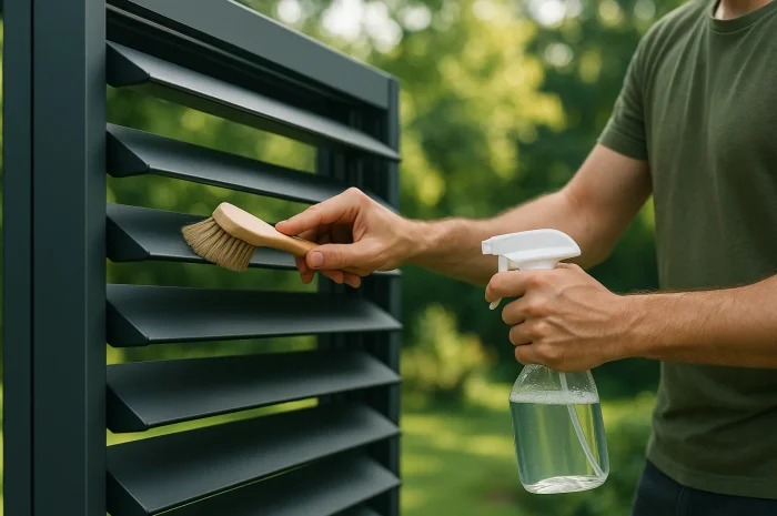comment nettoyer une pergola bioclimatique