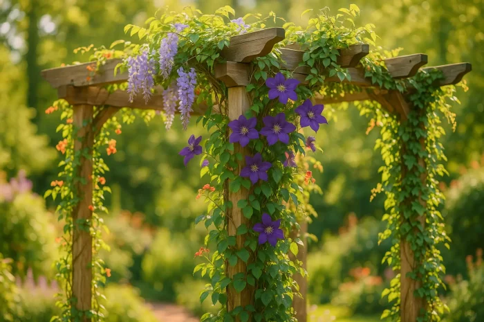 quelle plante grimpante pour pergola